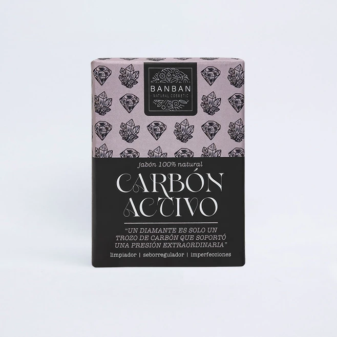 Jabón carbón activo